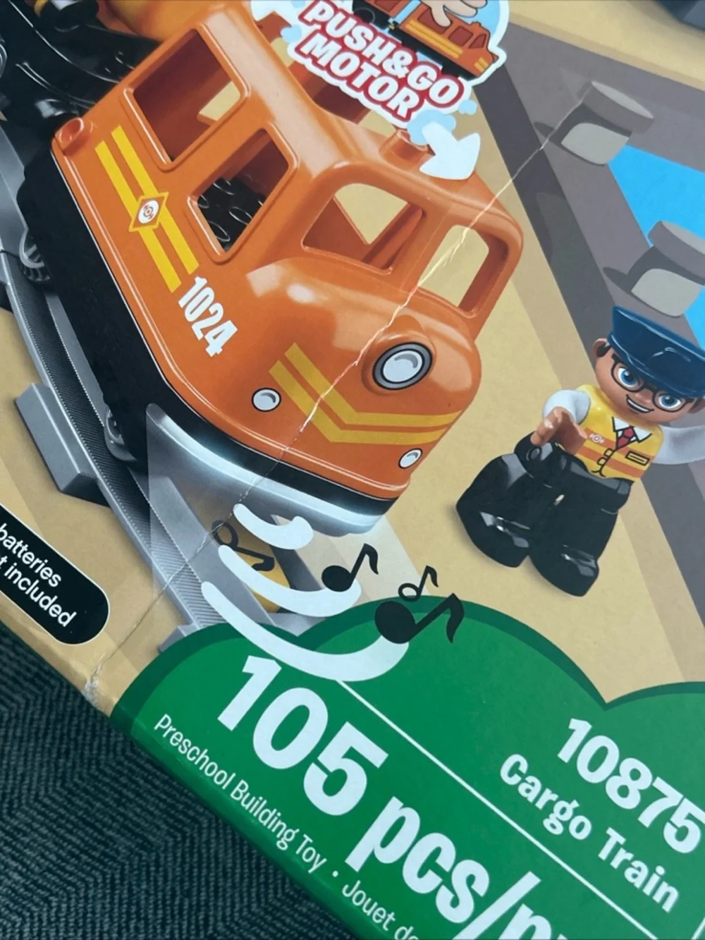 New In Box- Lego Duplo Cargo Train 10875- Sealed - Picture 7 of 16